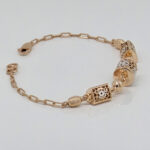 SILVER FANCY CHAIN BRACELET 92.5