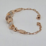 SILVER FANCY CHAIN BRACELET 92.5