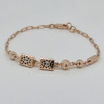 SILVER FANCY CHAIN BRACELET 92.5