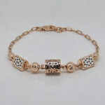 SILVER FANCY CHAIN BRACELET 92.5