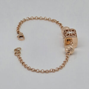 SILVER FANCY CHAIN BRACELET 92.5