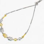 SILVER ADJUSTABLE CHAIN BRACELET92.5