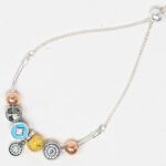 SILVER ADJUSTABLE CHAIN BRACELET92.5