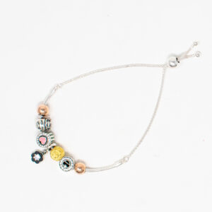 SILVER ADJUSTABLE CHAIN BRACELET92.5