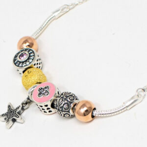 SILVER ADJUSTABLE CHAIN BRACELET92.5