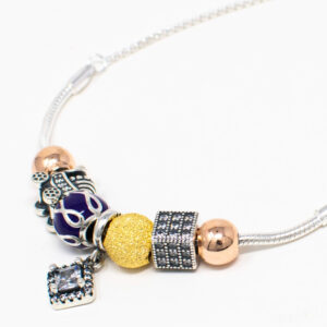 SILVER ADJUSTABLE CHAIN BRACELET92.5