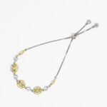 SILVER ADJUSTABLE CHAIN BRACELET92.5