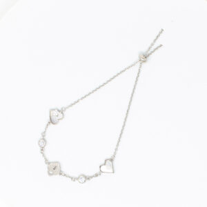 SILVER ADJUSTABLE CHAIN BRACELET92.5