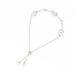 SILVER ADJUSTABLE CHAIN BRACELET92.5