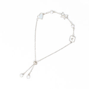 SILVER ADJUSTABLE CHAIN BRACELET92.5