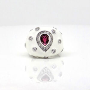 SILVER MINA RING 92.5