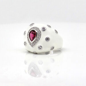 SILVER MINA RING 92.5