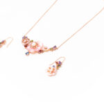 MOP PENDANT SET SILVER 92.5