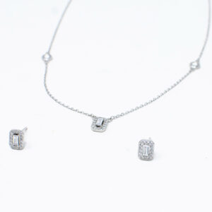 SILVER NECKLACE SET 92.5