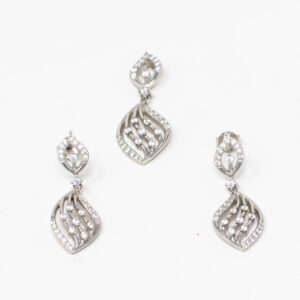 SILVER PENDANT SET 92.5