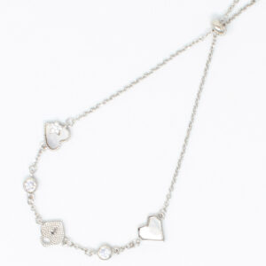 Adjustable Chain Bracelet Silver 92.5