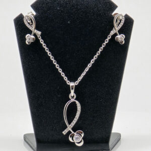 NECKLACE SET SILVER 92.5