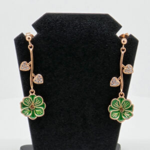 MINA EARRING SILVER 92.5