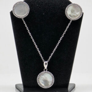 NECKLACE SET SILVER 92.5