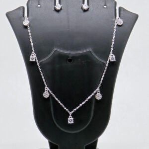 NECKLACE SET SILVER 92.5