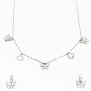 SILVER NECKLACE SET 92.5
