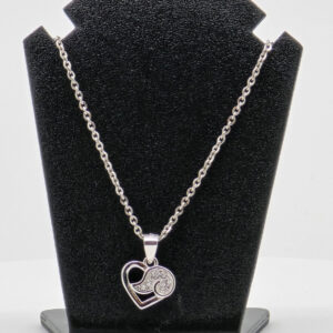 HEART PENDANT SILVER 92.5