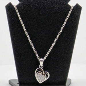 HEART PENDANT SILVER 92.5