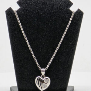 HEART PENDANT SILVER 92.5