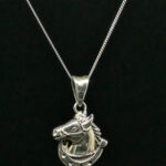 HORSE PENDANT SILVER 92.5