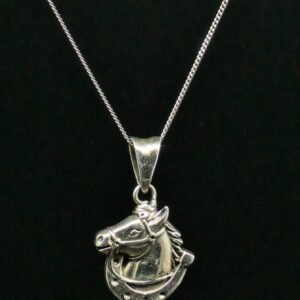 HORSE PENDANT SILVER 92.5