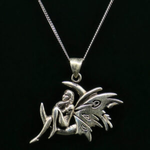 MOON PENDANT SILVER 92.5