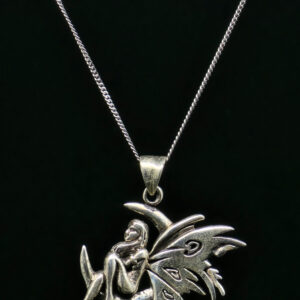 MOON PENDANT SILVER 92.5