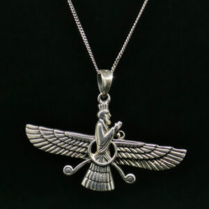 FARAVAHAR ZOROASTRIAN PENDANT SILVER 92.5