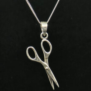 SCISSORS PENDANT SILVER 92.5