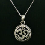 OM PENDANT SILVER 92.5