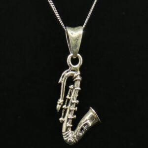 SAXOPHONE PENDANT SILVER 92.5
