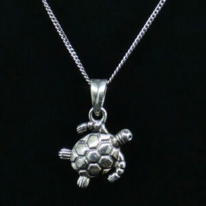 TORTOISE PENDANT SILVER 92.5