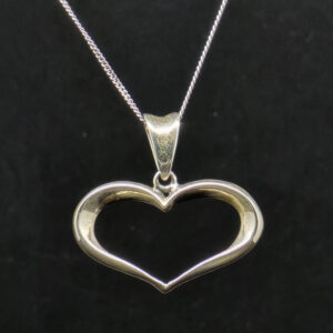 HEART PENDANT SILVER 92.5