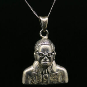 DR.B.R.AMBEDKAR PENDANT SILVER 92.5