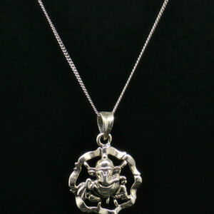 GANPATI PENDANT SILVER 92.5