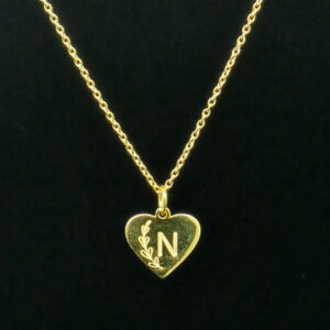 HEART CHAIN PENDANT SILVER 92.5