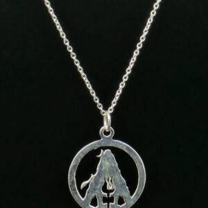 SHIVA CHAIN PENDANT SILVER 92.5