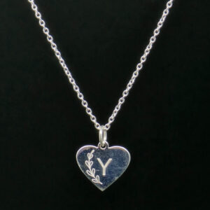 HEART CHAIN PENDANT SILVER 92.5