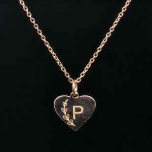 HEART CHAIN PENDANT SILVER 92.5