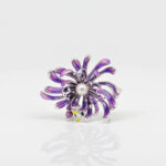 FLOWER BROOCH SILVER 92.5