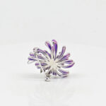 FLOWER BROOCH SILVER 92.5