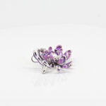 FLOWER BROOCH SILVER 92.5