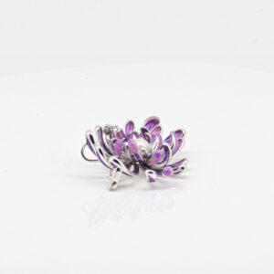 FLOWER BROOCH SILVER 92.5