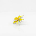 FLOWER BROOCH SILVER 92.5