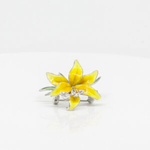 FLOWER BROOCH SILVER 92.5